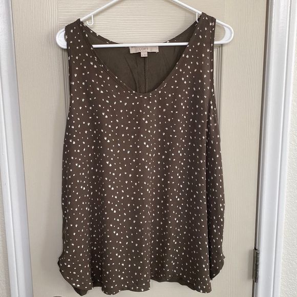LOFT Tops - Loft - brown tank top